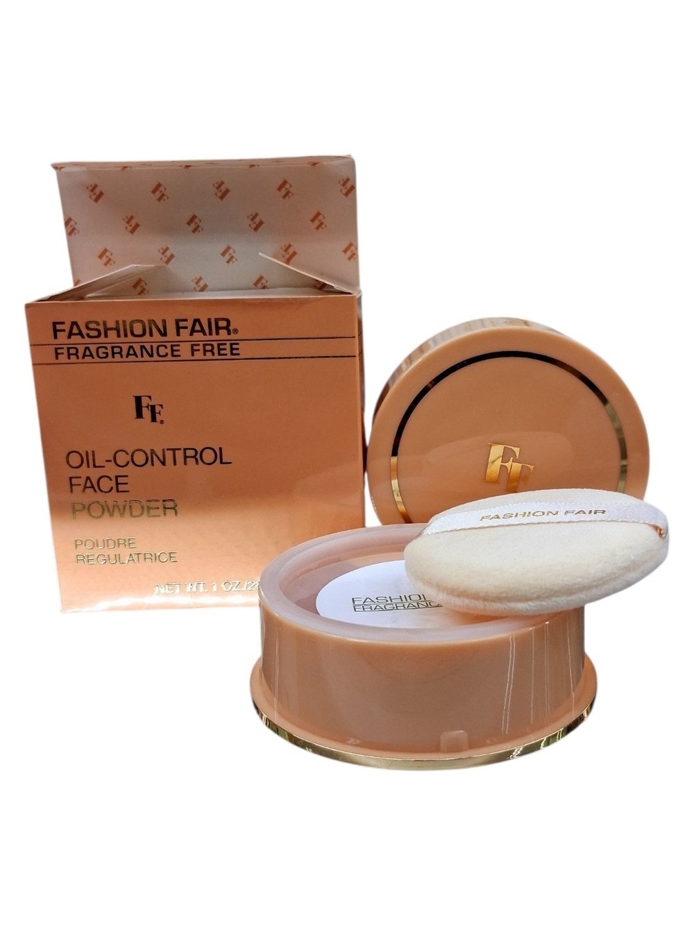 Fashion Fair OIL CONTROL, LOOSE FACE POWDER 1oz. - MEDIUM MOYEN A255